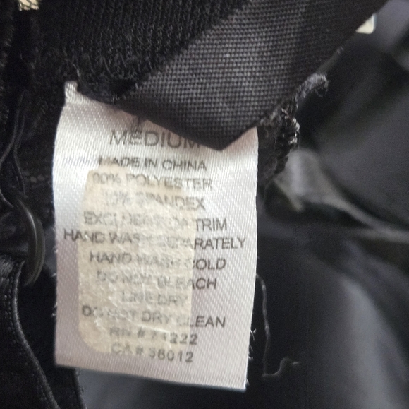 Purple And Black Bow Lingerie Dress Size Medium - Picture 6 of 6